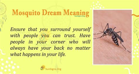 The Symbolism of a Mosquito Bite in a Dream